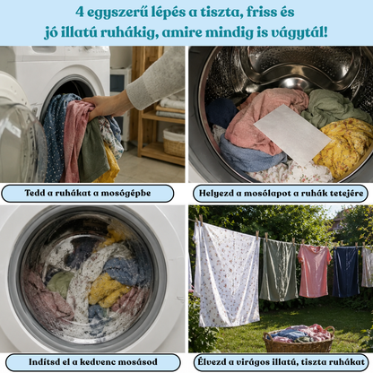 Környezetbarát mosólap - 120 db